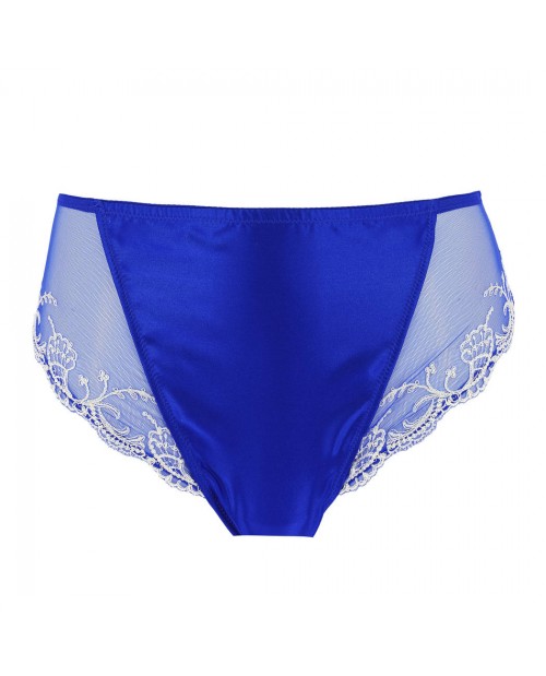 Slip alto C80 Splendeur Soie di Lise Charmel ACC0380 bluette