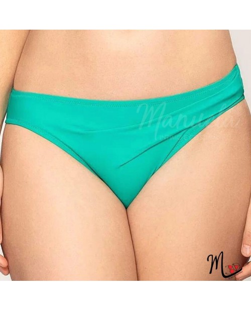 Slip bikini by Antigel FBB0314 verde nero giallo