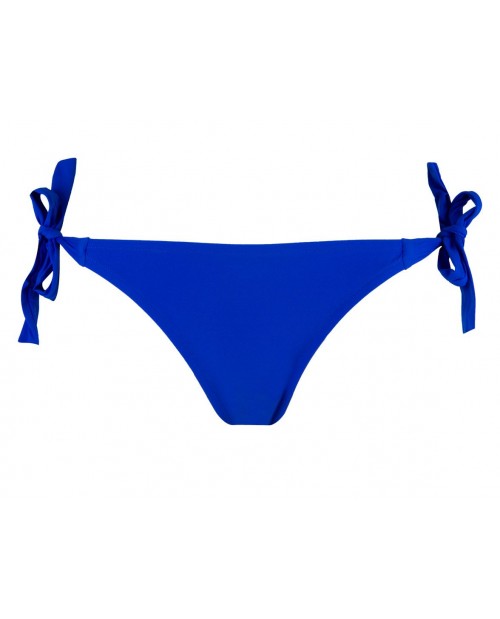 Slip bikini con laccetti ABA0115 bluette Ajourage Couture