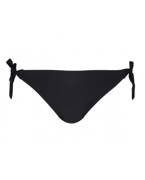 Slip bikini con laccetti ABA0115 nero Ajourage Couture