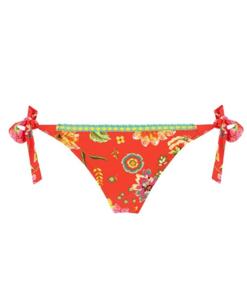 Slip bikini con laccetti di Antigel di lise Charmel EBA0131 rosso