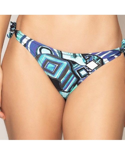 Slip bikini laccetti L'art Premiere di Antigel EBA0142 blu