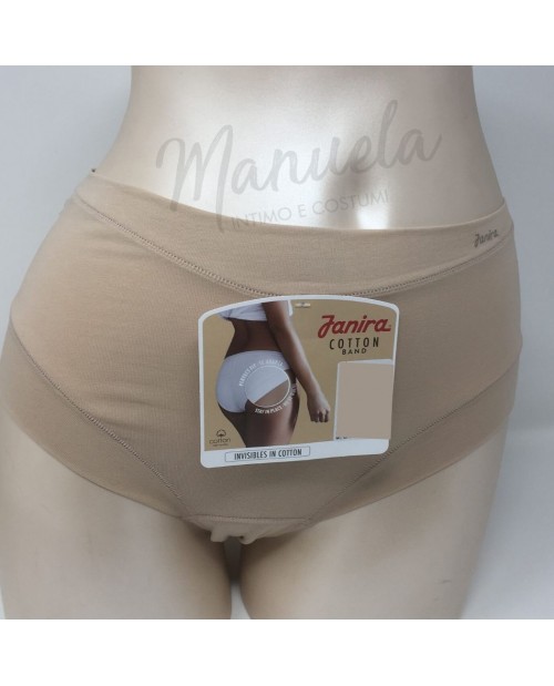 Slip cotone elasticizzato 1031863 cotton band Janira pelle