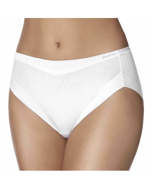 Slip cotone medio 1031862 bianco Janira