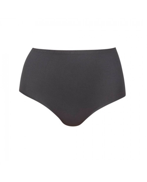 Slip senza cuciture a vita alta 1343 antracite