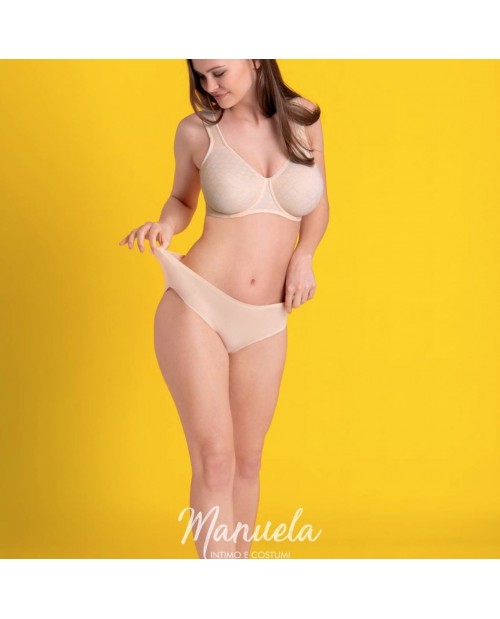 Slip senza cuciture a vita alta 1343 antracite